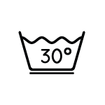 textile lavage à 30°C processus modéré