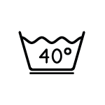 textile lavage à 40°C processus modéré